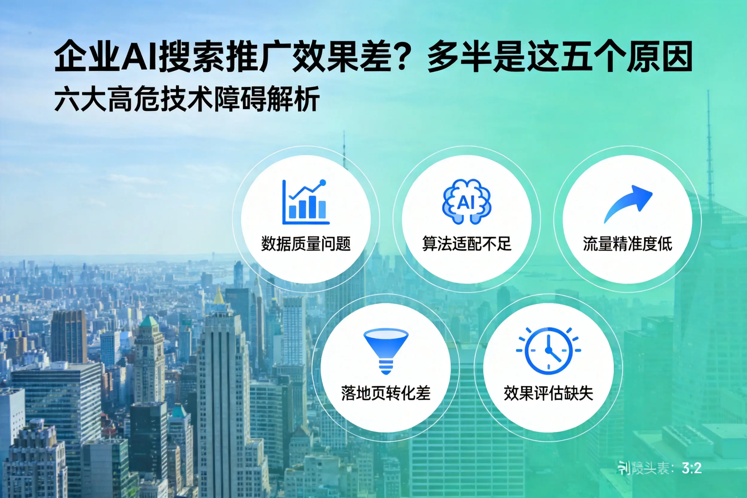 志丹企业AI搜索推广效果差?多半是这五个原因